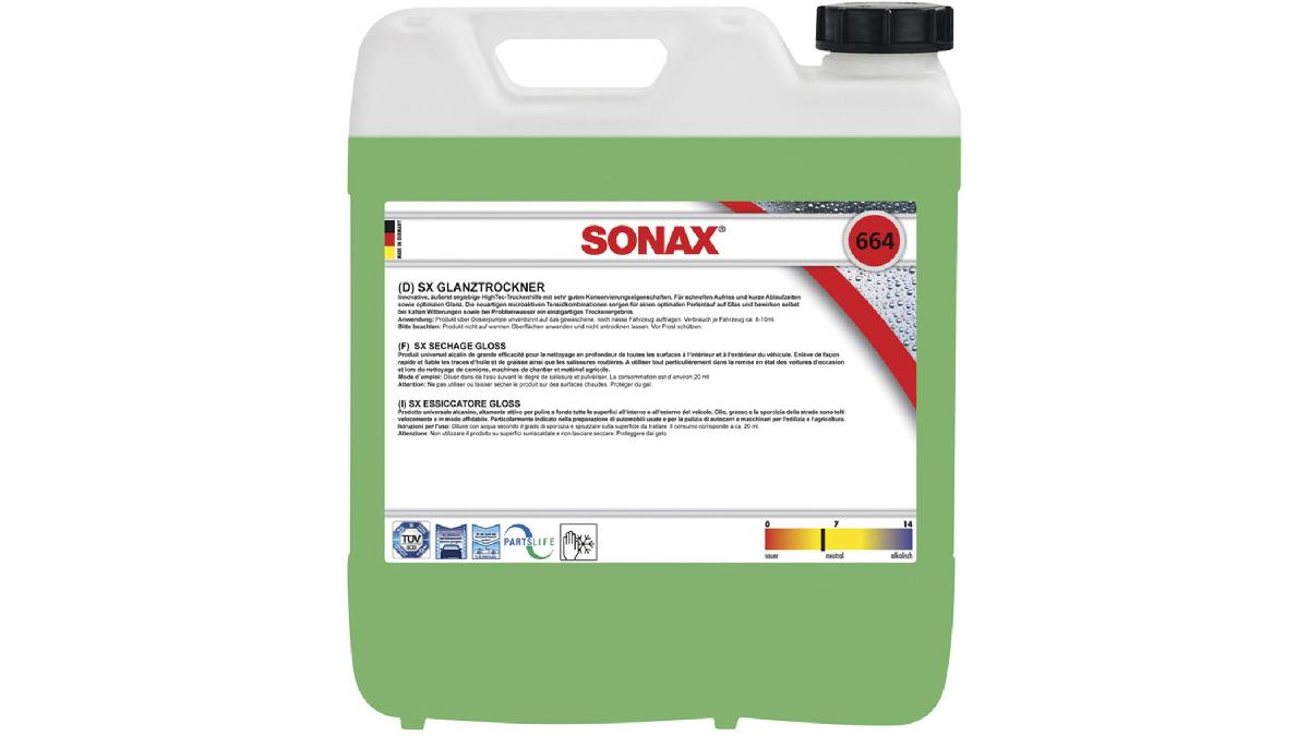 Sonax+664.600+SX+Agent+de+S%C3%A9chage+Gloss+10L